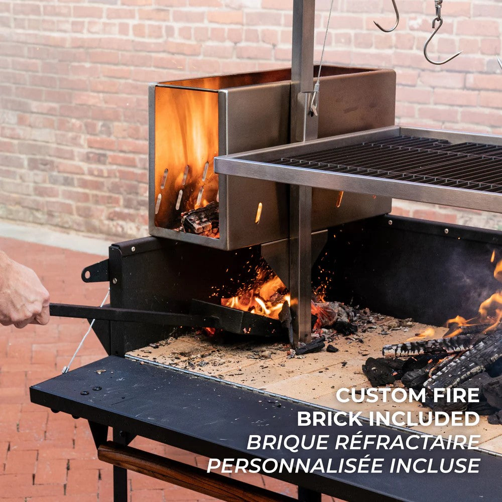 Argentinian Brasero Grill Wood or Charcoal