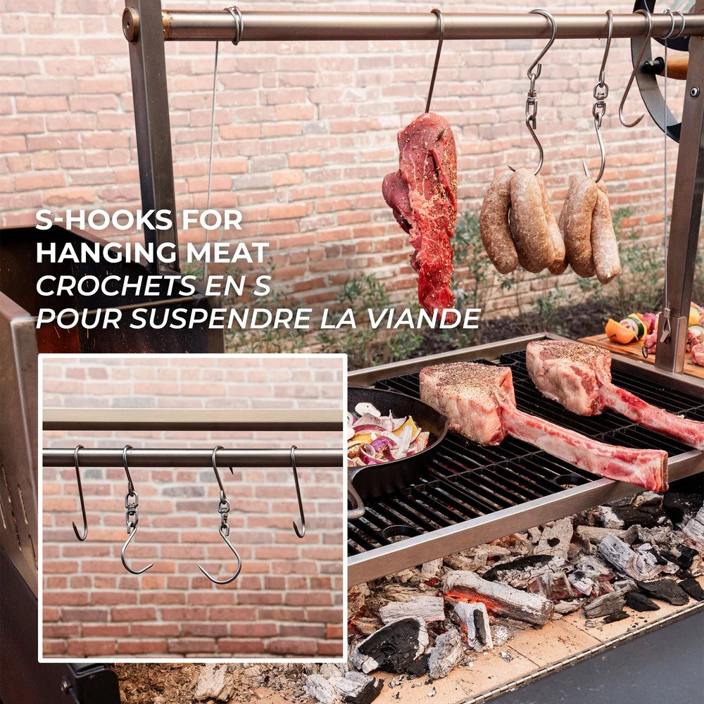 Argentinian Brasero Grill Wood or Charcoal