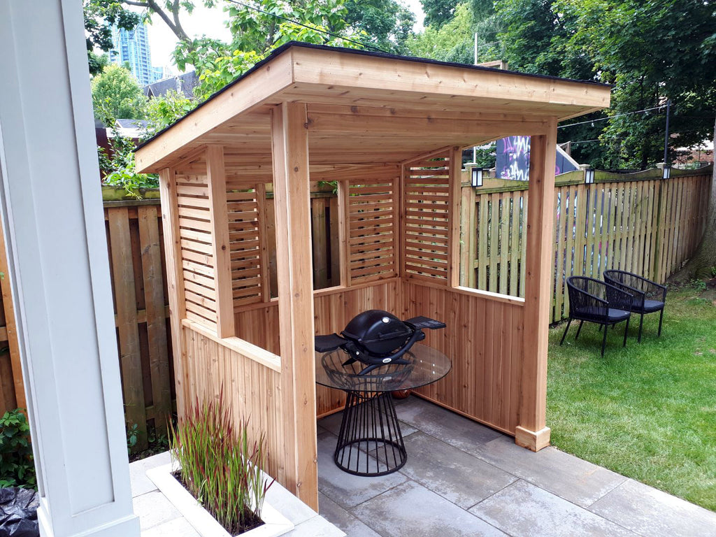 Custom Barbq Shelter