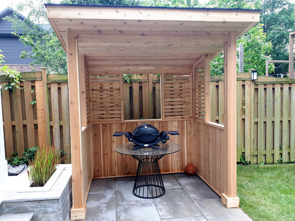 Custom Barbq Shelter