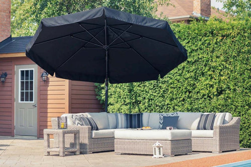 Tulip 6 Seat Sectional with Sunbrella® Cushions